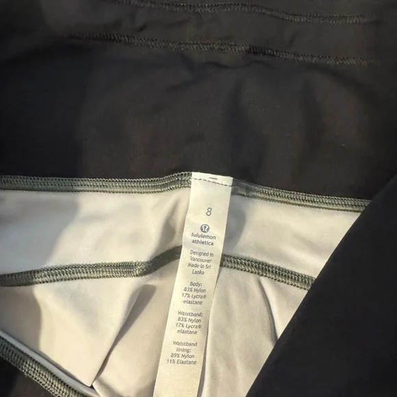 Lululemon leggings size 8 new without tags - Picture 2 of 6